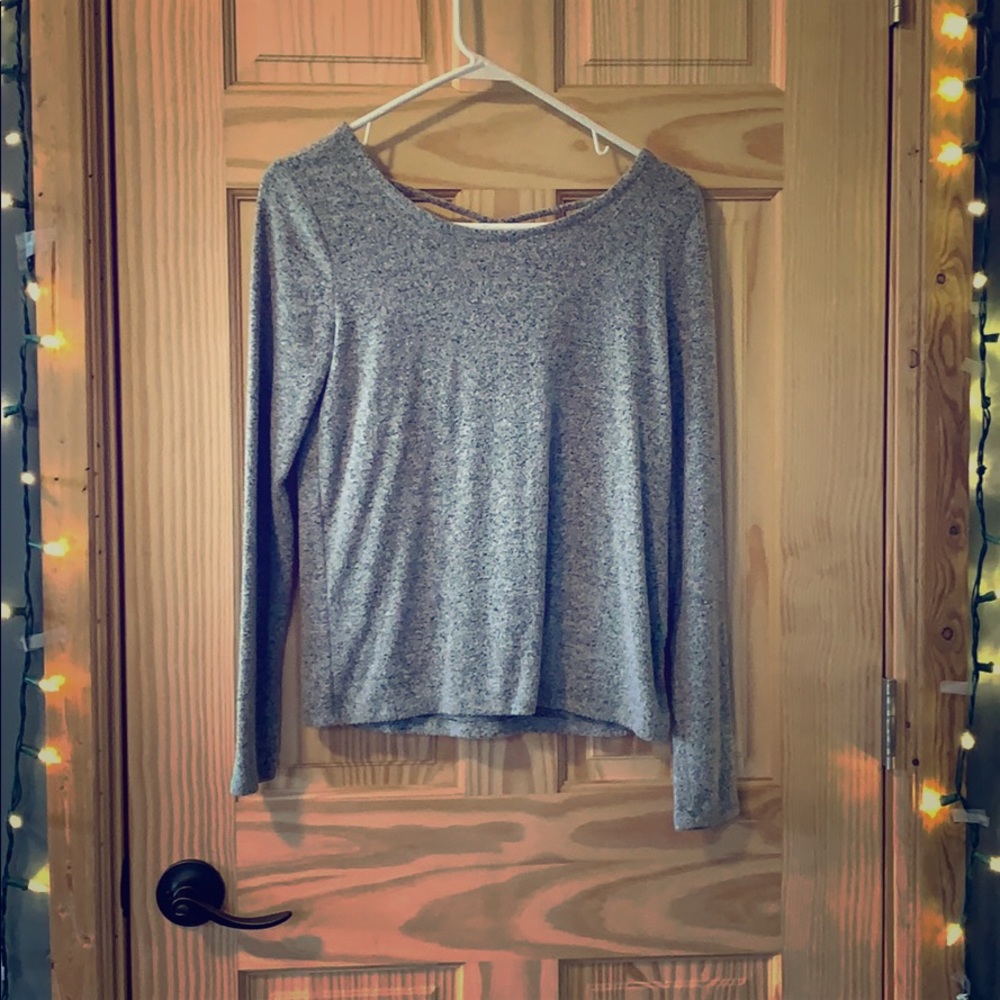 Gray sweater